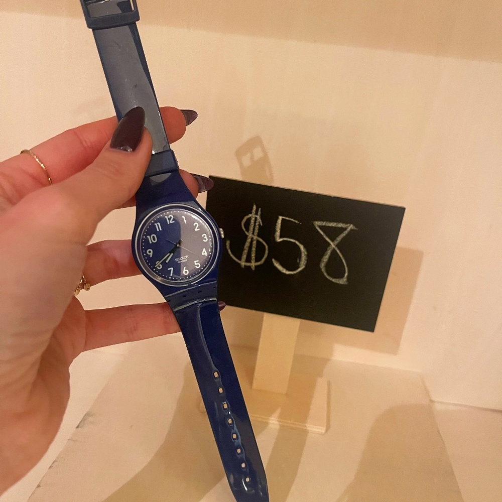 NAVY SWATCH WATCH